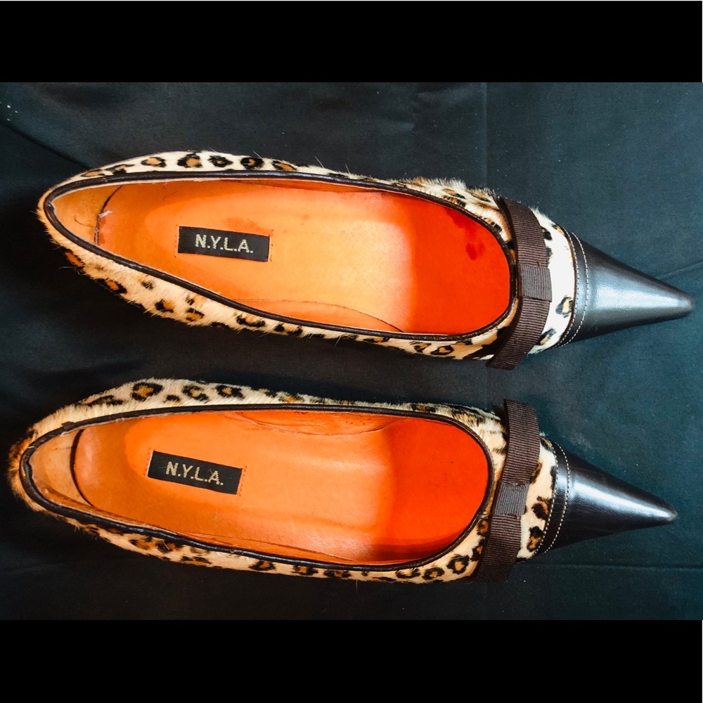 KWN Consignment - leopard kitten heel